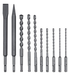 JUEGO BROCAS Y CINCELES SDS-PLUS 10pcs METABO 31690