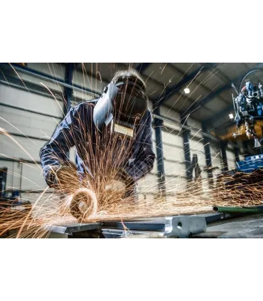 RADIAL METABO ANGULAR 900W C/INTERRUP.SEG Y H.MUERTO WP 9-125 SIN LLAVES QUICK