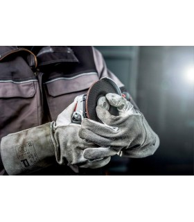 RADIAL METABO ANGULAR 900W C/INTERRUP.SEG Y H.MUERTO WP 9-125 SIN LLAVES QUICK