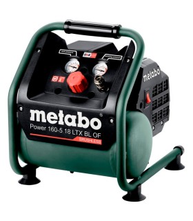 COMPRESOR BATERIA METABO POWER 160-5 18LTX-BL 45 l/min 8bar (Solo compresor)