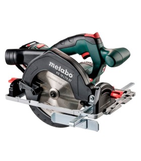 SIERRA CIRCULAR METABO 18V KS18LTX CORTE 0-57mm 2 BATERIAS 5,2AH + CARGADOR