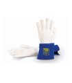 PAR GUANTES 980 SOLTIG SOLDADOR AZUL-BLANCO T-9