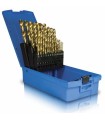 JUEGO 25 BROCAS DIN338N HSSE COBALTO 1-13x 0,5mm