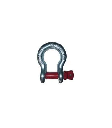 GRILLETE LIRA ALTA RESISTENCIA 10mm 1 TN. (tuerca y pasador)