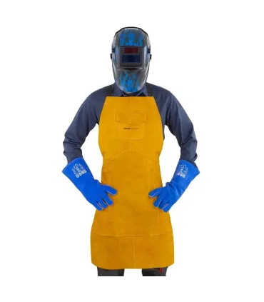 DELANTAL PIEL SOLDAR C/BOLSILLO