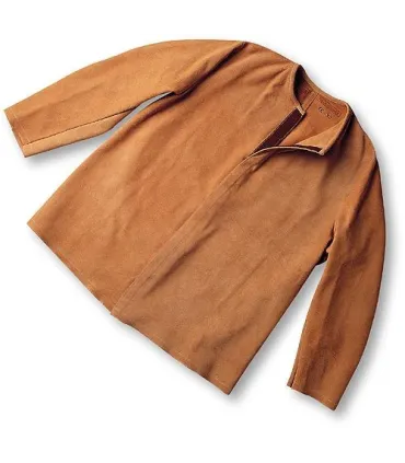 CHAQUETA CUERO SOLDADOR AS-161 T-XXL CE EN 470-1