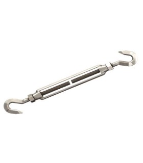 TENSOR ABIERTO GANCHO-GANCHO INOX 316 M8