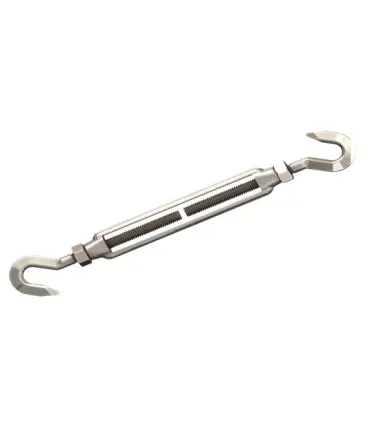 TENSOR ABIERTO GANCHO-GANCHO INOX 316 M8