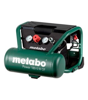 COMPRESOR METABO SIN ACEITE 180-5W-OF 1,5CV 5L 8Bar