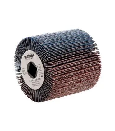 RODILLO ABRASIVO LAMINAS METABO 105x100 P-40 REF.23477