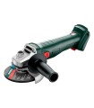 MINI RADIAL BATERIA 125MM  W18L-9-125 SIN BATERIA SOLO CARCASA METABO
