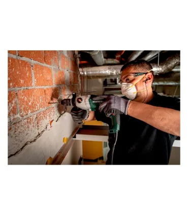 TALADRO PERCUTOR METABO SBE800-2 ELECTR. 2 VELOC.