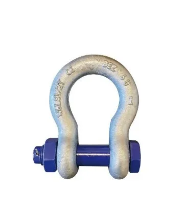 GRILLETE LIRA ALTA RESISTENCIA 17 Tn TUERCA y PASADOR 1 1/2"