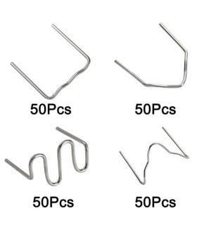 KIT 200 GRAPAS SOLDAR PLASTICOS 4 TIPOS