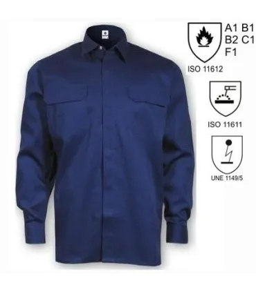 CAMISA IGNIFUGA + ANTIESTATICA