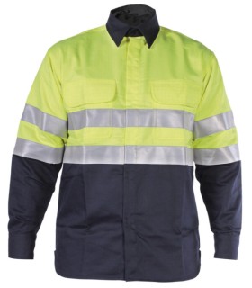 CAMISA IGNIFUGA + ANTIESTATICA ALTA VISIBILIDAD