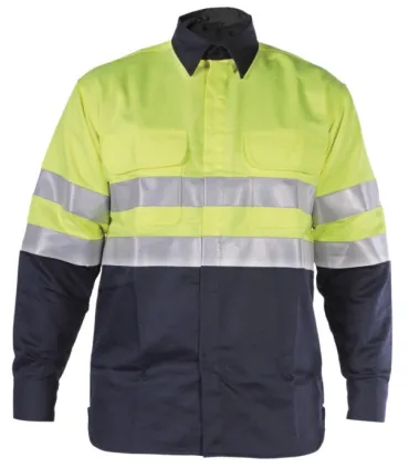 CAMISA IGNIFUGA + ANTIESTATICA ALTA VISIBILIDAD