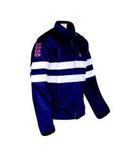 CAMISA IGNIFUGA + ANTIESTATICA C/ BANDAS REFLECTANTES