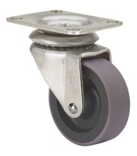 RUEDA GIRAT. 10ZR40-PGI40 GOMA GRIS ALEX 2-1576