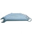 JUEGO 12 LLAVES MIXTAS 6,8,10,13,14,17,19,22,24,27,30,32mm