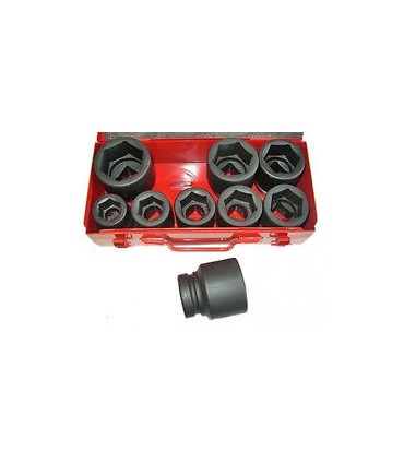 JUEGO 12 LLAVE VASOS  PULGADAS IMPACTO 3/4", DE 3/4" a 1"5/8