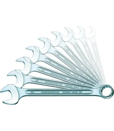 JUEGO 20 LLAVES COMBINADAS 1/4" - 1"1/4 STAHLWILLE. EN PULGADAS