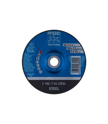 DISCO DESBASTE E 180-7 SG STEEL