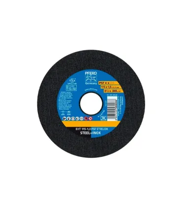 LATA 10 DISCOS CORTE FINO EHT 115-1 ACERO E INOX PSF STEELOX
