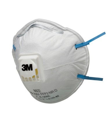 MASCARILLA 3M-8822 FFP2 C/VALVULA