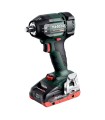 LLAVE IMPACTO METABO SSW18 LTX BL 550Nm C/2 BAT LiHD 18V 4Ah