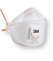 MASCARILLA PLEGADA FFP3 CON VALVULA 3M-9332