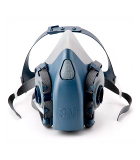 MASCARILLA 3M PEQUEÑA SILICONA 7501