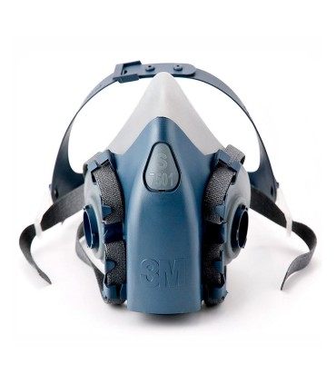 MASCARILLA 3M PEQUEÑA SILICONA 7501