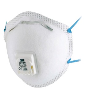 MASCARILLA 3M-8322 FFP2 NR D C/VALVULA