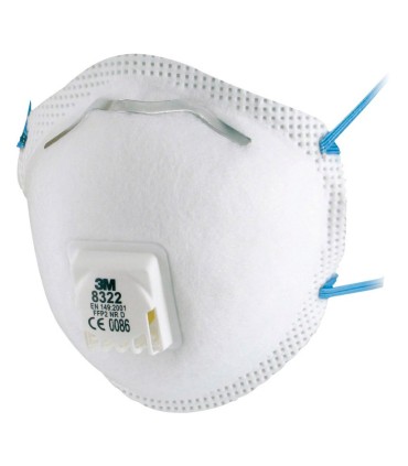 MASCARILLA 3M-8322 FFP2 NR D C/VALVULA