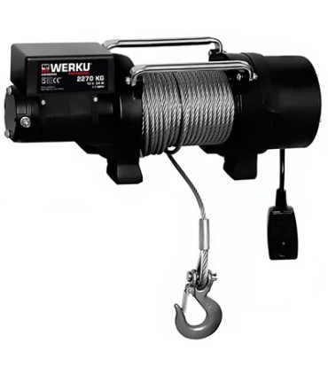 CABRESTANTE 12V 2.270KG-ARRASTRE 1,7Mt/Min.