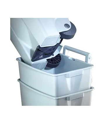 CONTENEDOR 120L C/PEDAL+RUEDAS TAPA VERDE