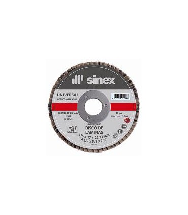 DISCO LAMINAS PFC 125-Z80 FORTE