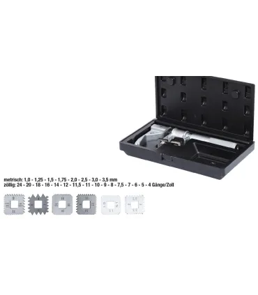 REPARADOR ROSCAS EXTERIORES METRICO+PULGADA Ø25-140mm