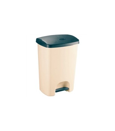 CUBO PLASTICO PEDALBIN 40LTS. PEDAL+TAPA