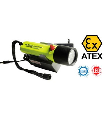 LINTERNA RECARGABLE ATEX-ZONA 1 LED AMARILLA