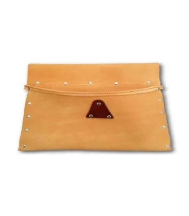 BOLSA PLANA DE CUERO REF. B11