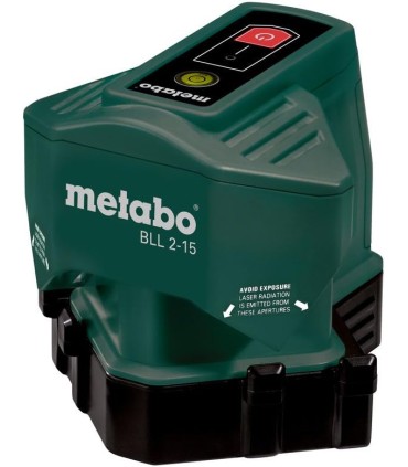 NIVEL LASER METABO BLL2-15 15Mt  DE 2 LINEAS 90º