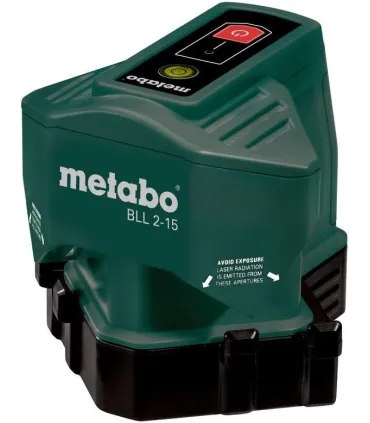 NIVEL LASER METABO BLL2-15 15Mt  DE 2 LINEAS 90º