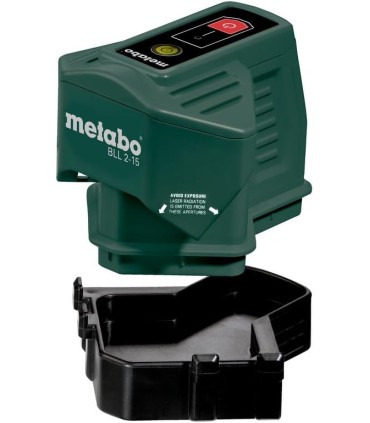 NIVEL LASER METABO BLL2-15 15Mt  DE 2 LINEAS 90º