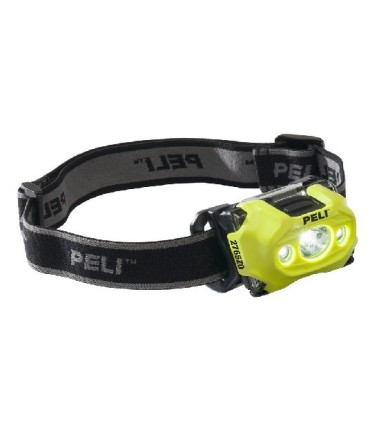 LINTERNA FRONTAL LED PELI ATEX II AMARILLA