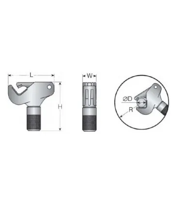 REPARADOR ROSCAS EXTERIORES M17-M38