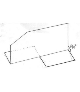 SEPARADOR METALICO GAVETA N.56 GALVA 335x230