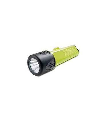 LINTERNA LED 120lm C/PULSADOR ATEX PARALUX ( PX1 ) 4AA AMARILLA