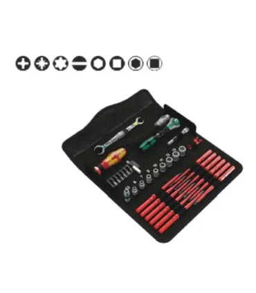 ESTUCHE LLAVES WERA 1000V KRAFTFORM KOMPAKT W1